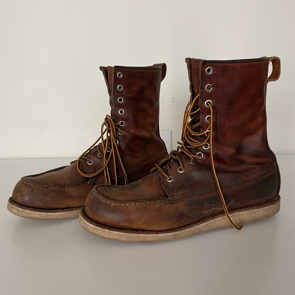 Used pair of redwing mock toes size 9.5D